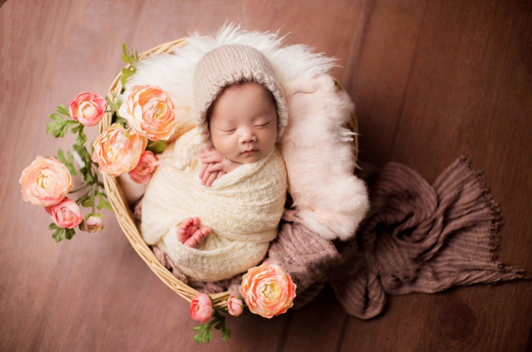 Photography Baby Props Baby Shoot Studio Woven Accessori Basket Photo Props Baby Newborn Photography Prop Newborn Accessori